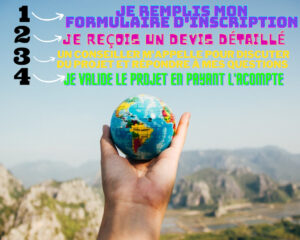 Formulaire d'inscription job etranger Au pays Des Langues